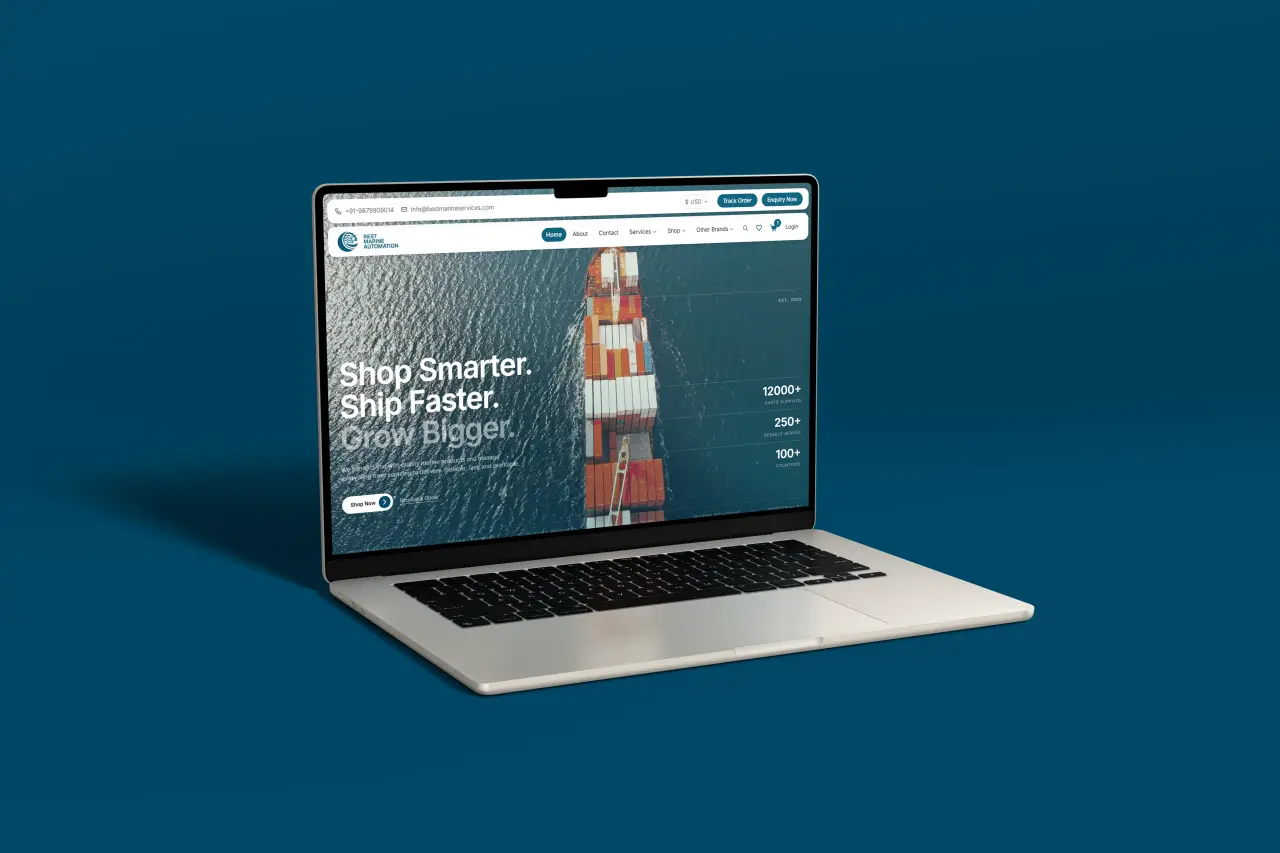 Best Marine Automation — Marine Equipment & E-Commerce Platform